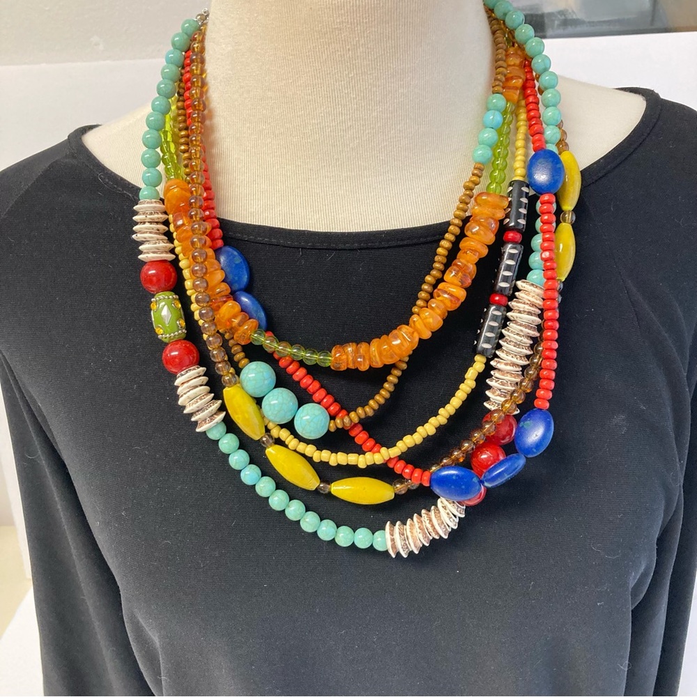 Multi Bead Necklace